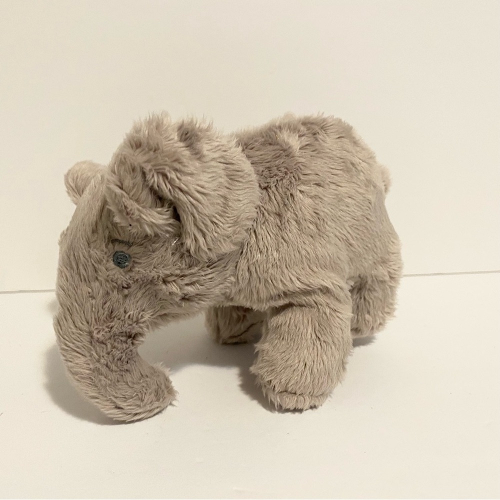 IKEA Elephant Plush Mini 5” Stuffed Animal Gray Baby Toy Soft Safari Cuddle Toy